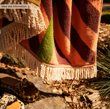 Load image into Gallery viewer, Sage x Clare - Jarita Bath Sheet - Desert
