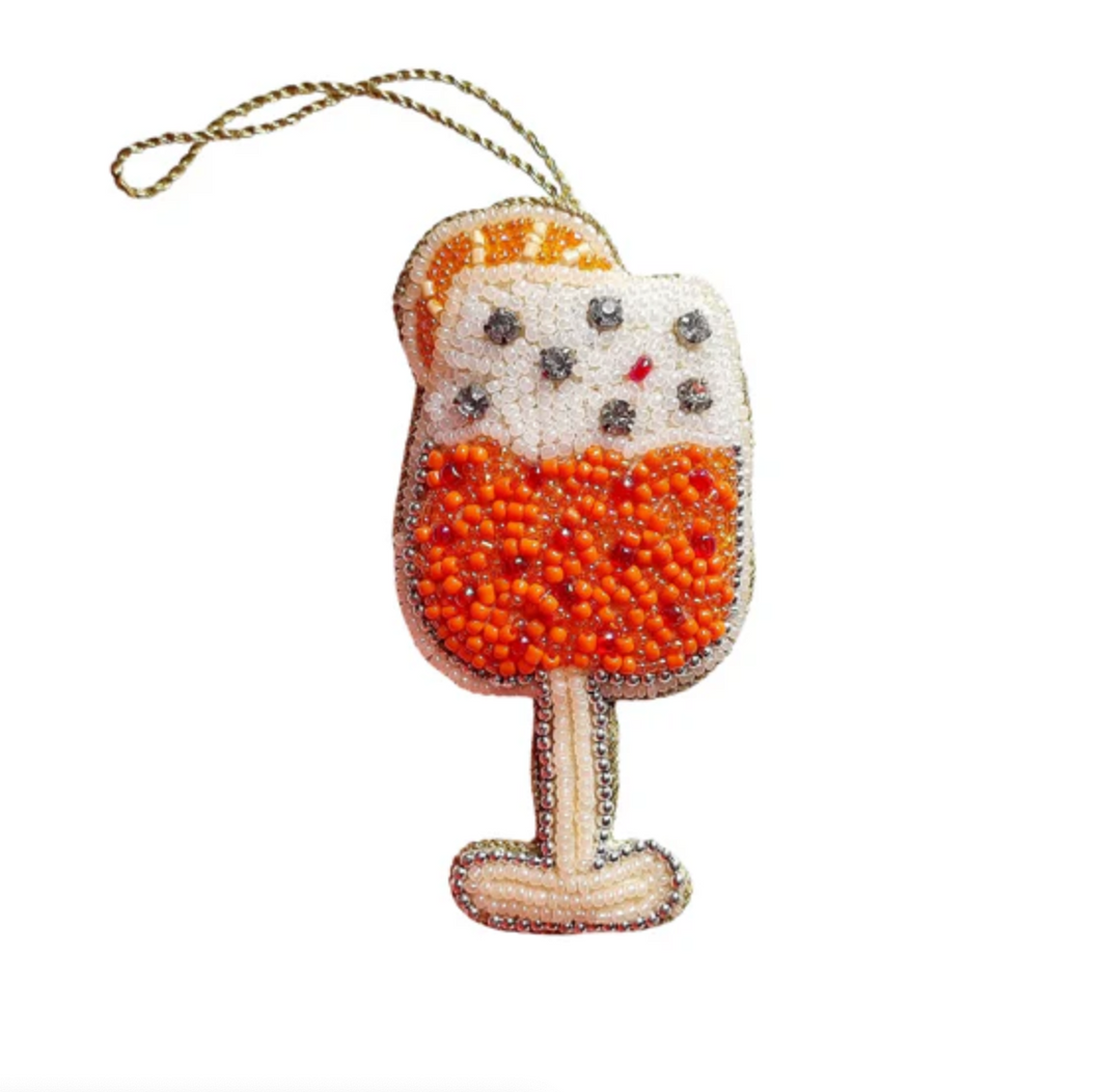 Christmas Decoration Beaded Aperol