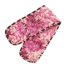 Load image into Gallery viewer, Sage X Clare - Alka Double Oven Mitt - Plum
