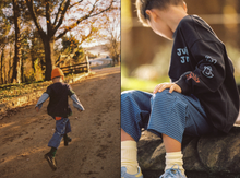 Load image into Gallery viewer, Juni - Benji Pant - Blue Check
