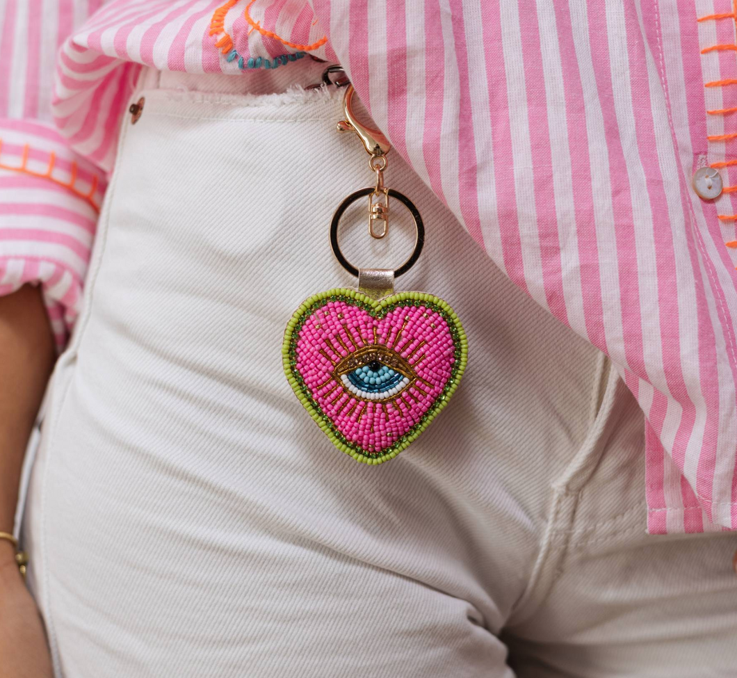 Zoda - Heart Eye Keychain