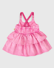 Load image into Gallery viewer, Goldie &amp; Ace - Saskia Denim Frill Pinafore Dress
