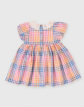 Load image into Gallery viewer, Goldie &amp; Ace - Rainbow Gingham Flo Smoked Dress
