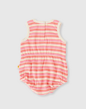 Load image into Gallery viewer, Goldie &amp; Ace - Watermelon Stripe Bubble Romper
