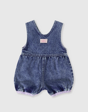 Load image into Gallery viewer, Goldie &amp; Ace -  Nina Pastel Petals Denim Romper

