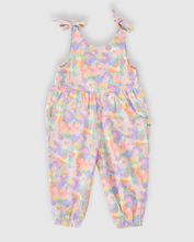 Load image into Gallery viewer, Goldie &amp; Ace - Pastel Bouquet Tiffany Tie Overalls
