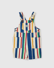 Load image into Gallery viewer, Goldie &amp; Ace - 90&#39;s Bold Stripe Burton Denim Pocket Overalls
