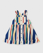 Load image into Gallery viewer, Goldie &amp;  Ace - 90&#39;s Stripe Heidi Denim Pinafore Dress
