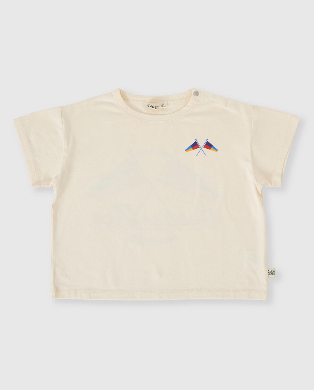 Goldie & Ace - Nautical Flag Oversized T-shirt