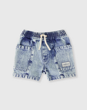 Load image into Gallery viewer, Goldie &amp; Ace - Noah Denim Pocket Shorts - Light Denim
