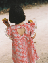 Load image into Gallery viewer, Juni - Daisy Dress Red Check
