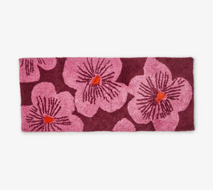 Bonnie & Neil - Jardin Pink Long Bath Mat