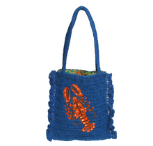 Load image into Gallery viewer, Sage X Clare - Amelita Crochet Tote Bag
