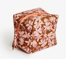 Load image into Gallery viewer, Bonnie &amp; Neil - Violet Tan Toiletry Bag
