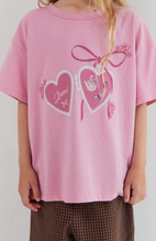 Load image into Gallery viewer, Juni - Love Locket Tee - Pink
