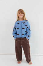 Load image into Gallery viewer, Juni- JNR Sweetheart Cardigan - Hearts
