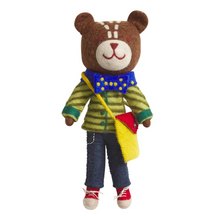 Load image into Gallery viewer, Sage X Clare - Isaac Felt Bear Toy
