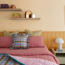 Load image into Gallery viewer, Mosey Me - Confetti Plaid Throw Quilted Throw
