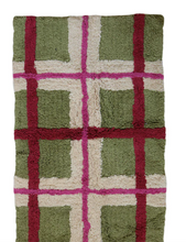 Load image into Gallery viewer, Mosey Me - Plaid Bath Mat - Olive
