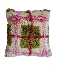Load image into Gallery viewer, Mosey Mae - Plaid Shag Cushion
