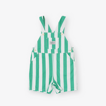 Load image into Gallery viewer, Goldie &amp; Ace - Happy Stripe Button Burton Overall
