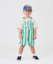 Load image into Gallery viewer, Goldie &amp; Ace - Happy Stripe Button Burton Overall
