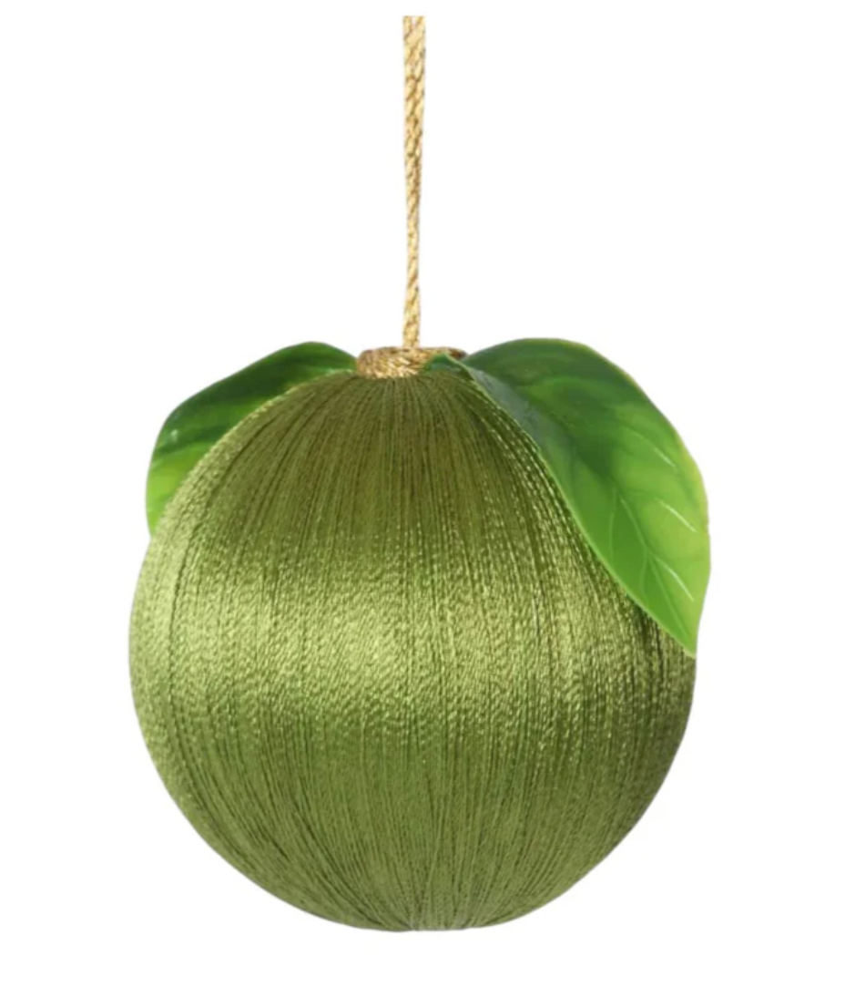 La Dolce Vita Silk Fruit Bauble 8cm