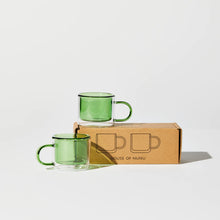 Load image into Gallery viewer, House of Nunu - Shorty Espresso Cup Set - Green
