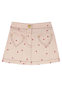 Pearson & Pearson - Stella Skirt Piggy Pink Love Bug