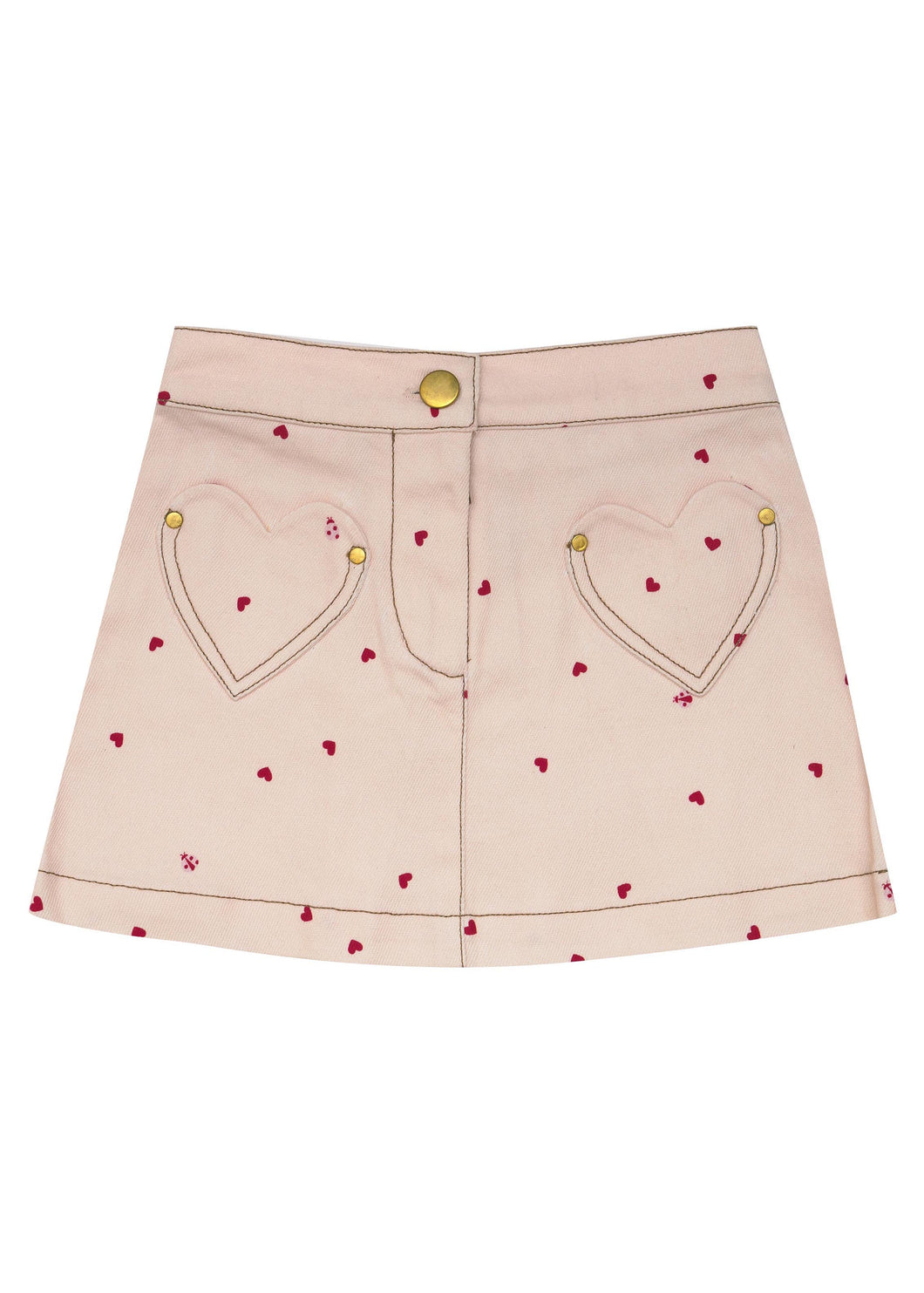 Pearson & Pearson - Stella Skirt Piggy Pink Love Bug
