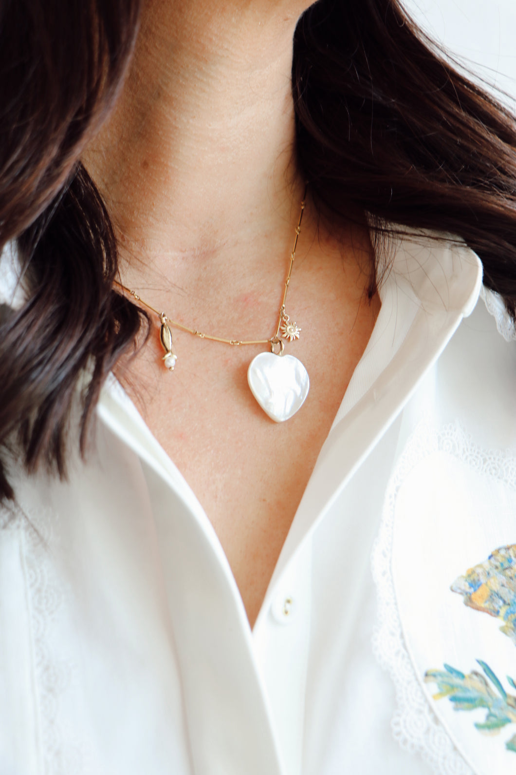 Kristy Lee X With Love - Blanca sol Necklace