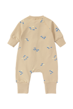 Load image into Gallery viewer, Susukoshi - Terry Zip Suit - School Of Fish
