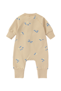 Susukoshi - Terry Zip Suit - School Of Fish