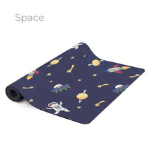 Load image into Gallery viewer, Mindful &amp; Co Kids - Printed Kids Yoga Mats - Space Print
