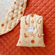 Load image into Gallery viewer, Texas Reversible Playmat - 100% Quilted Cotton
