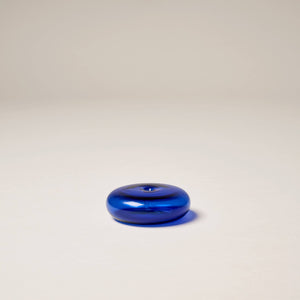 Gentle Habits - Glass Vessel Incense Holder - COBALT
