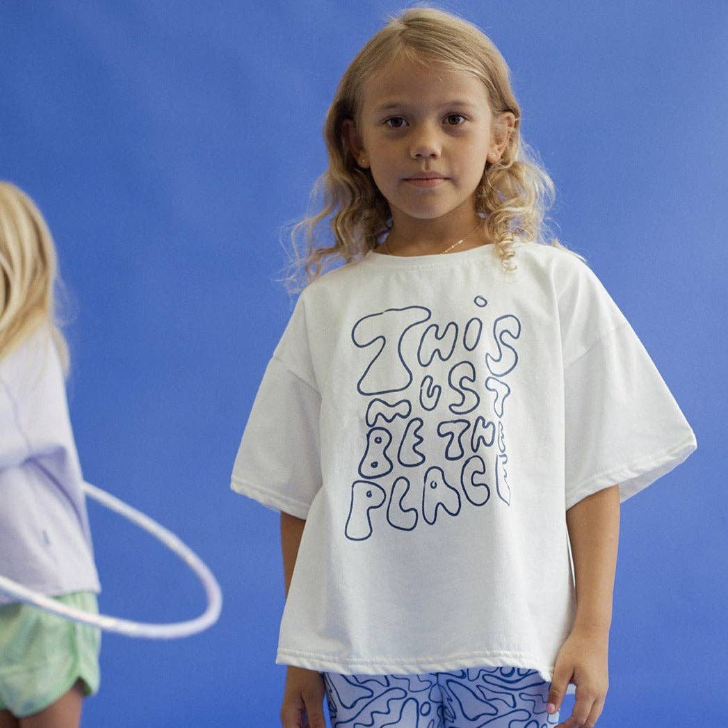 Golden Child -  This Must Be The Place Short Sleeve Children's T-shirt - White