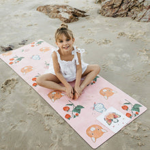 Load image into Gallery viewer, Mindful &amp; Co Kids - Printed Kids Yoga Mat - Sweet Print
