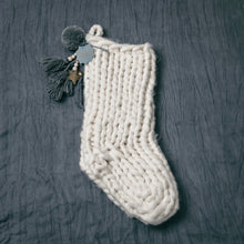 Load image into Gallery viewer, Hello Marla - Knitted Stocking - Blue
