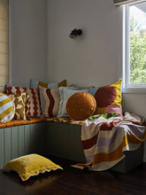 Load image into Gallery viewer, Olive Poppy Cushion: With Insert
