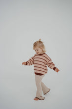 Load image into Gallery viewer, Freckles - Raised Cotton Knit Jumper | Sherbet Berry
