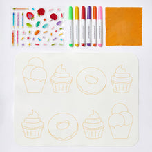 Load image into Gallery viewer, Wipeable Silicone Colouring Mat - Sweet As
