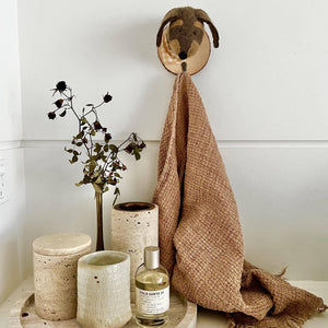Dog Wall Decor / Hook - Maple: With Hook