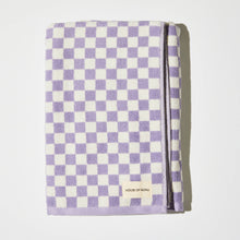 Load image into Gallery viewer, Bath Towel in Lilac Check
