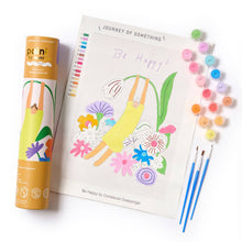 Load image into Gallery viewer, Journey of Something - Kids Paint by Numbers - Be Happy

