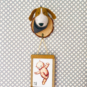 Dog Wall Decor Hook - Pickle: With Hook