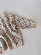 Load image into Gallery viewer, Freckles the Label- Cotton Knit Jumper | Bluebell
