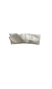 Rai Co Ribbed Knotted Headbands: Beige