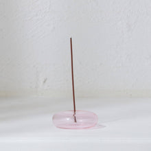 Load image into Gallery viewer, Gentle Habits - Glass Vessel Incense Holder - Pink
