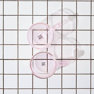 DOUBLE TROUBLE CUP SET IN PINK